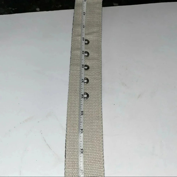 Black & white Boho print fabric belt size 1X - Picture 3 of 4